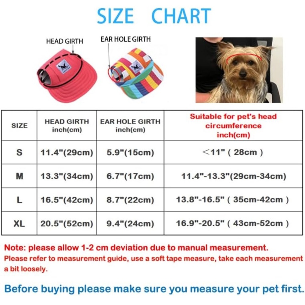 NWT‎ Dog Baseball Hat - Picture 4 of 4
